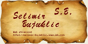 Selimir Bujuklić vizit kartica